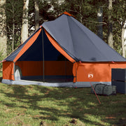 Tipitent 6-persoons waterdicht grijs oranje 305x305x200 cm