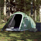 Tunneltent 2-persoons waterdicht groen 260x130x105 cm