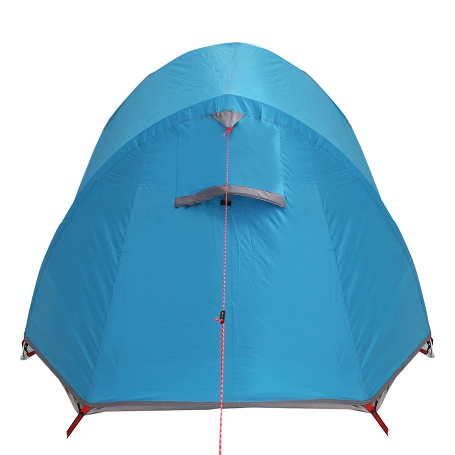 Tunneltent 2-persoons waterdicht blauw