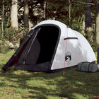 Tunnel tent 2-person waterproof blackout fabric white