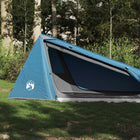 Tunneltent 1-persoons waterdicht blauw 210x100x94 cm