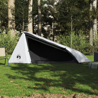 Tunneltent 1-persoons waterdicht verduisterend stof wit