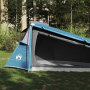 Tunneltent 2-persoons 243x165x96 cm blauw