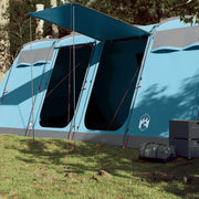 Tunneltent 10-persoons blauw waterdicht
