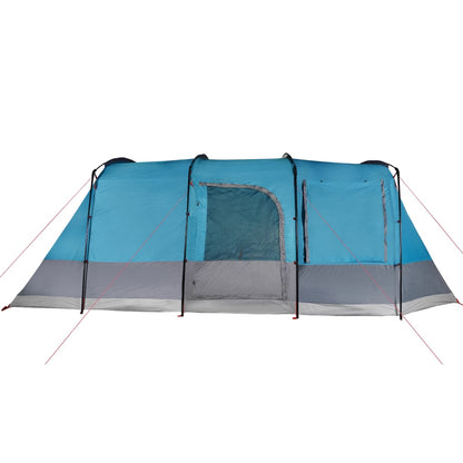 Tunneltent 4-persoons waterdicht blauw