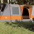 Tunneltent 4-persoons 580x320x205 cm waterdicht grijs oranje