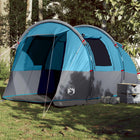 Tunneltent 4-persoons waterdicht blauw 455x265x194 cm