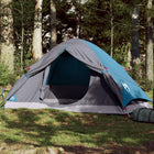 Koepeltent 4-persoons waterdicht blauw 274x213x122 cm