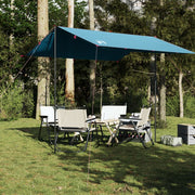 Kampeerluifel 300x294 cm blauw waterdicht