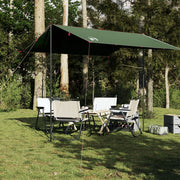 Kampeerluifel 300x294 cm groen waterdicht
