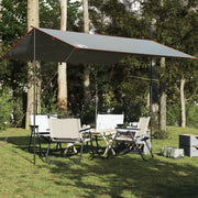 Kampeerluifel 360x294 cm grijs oranje