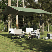 Kampeerluifel 400x294 cm groen waterdicht