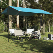 Kampeerluifel 400x294 cm blauw waterdicht