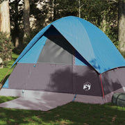 Koepeltent 4-persoons 215x213x154 cm blauw