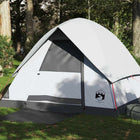 Dome tent 4-person waterproof blackout fabric white