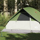 Koepeltent 6-persoons 305x305x183 cm groen
