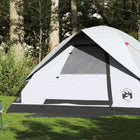 Koepeltent 6-persoons 305x305x183 cm waterdicht verduisterend wit
