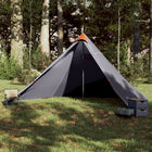 Tipitent 7-persoons 427x411x178 cm waterdicht grijs oranje