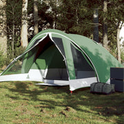 Tent 4-persoons waterdicht groen 275x183/303x140 cm