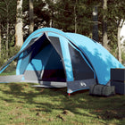 Tent 4-persoons waterdicht blauw 275x183/303x140 cm