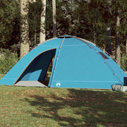 Tent 8-persoons 487x305x182 cm waterdicht blauw