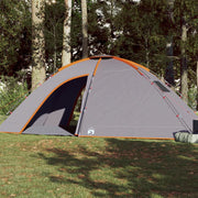 Tent 8-persoons 487x305x182 cm waterdicht oranje
