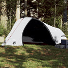 Dome tent 4-person waterproof blackout fabric white