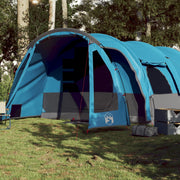 Tunneltent 8-persoons 625x310x205 cm waterdicht blauw