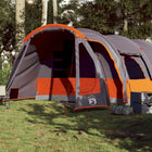 Tunneltent 8-persoons 625x310x205 cm waterdicht grijs