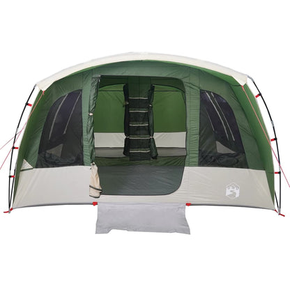 Tunneltent 8-persoons waterdicht groen