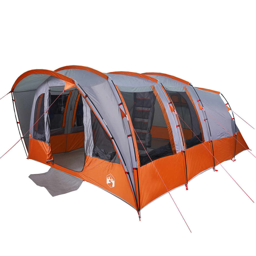 Tunneltent 8-persoons waterdicht grijs