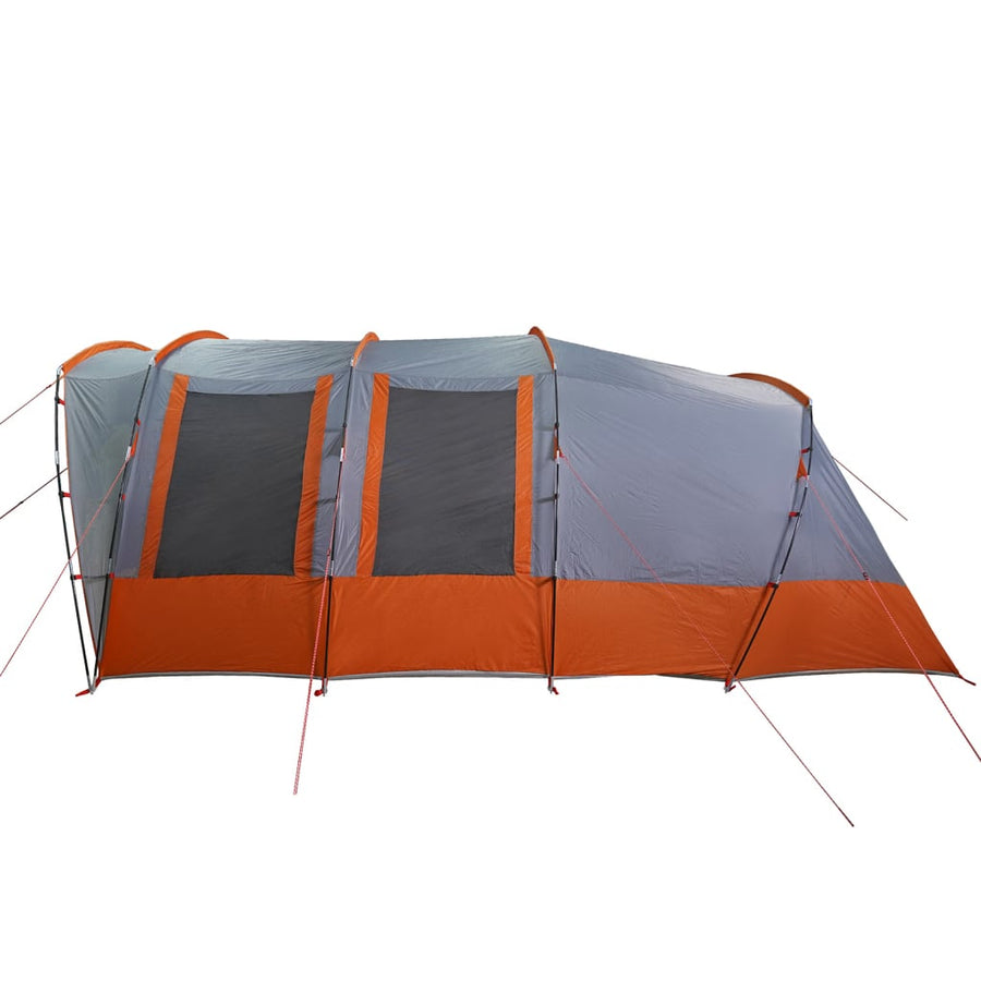 Tunneltent 8-persoons waterdicht grijs