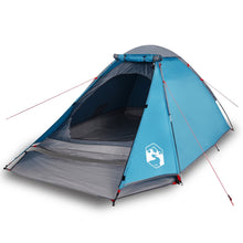 Koepeltent 4-persoons waterdicht blauw