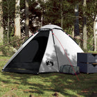 Dome tent 4-person waterproof blackout fabric white