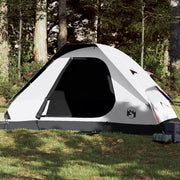 Koepeltent 6-persoons 335x273x183 cm verduisterend wit