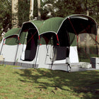 Tunneltent 8-persoons waterdicht groen 610x244x198 cm