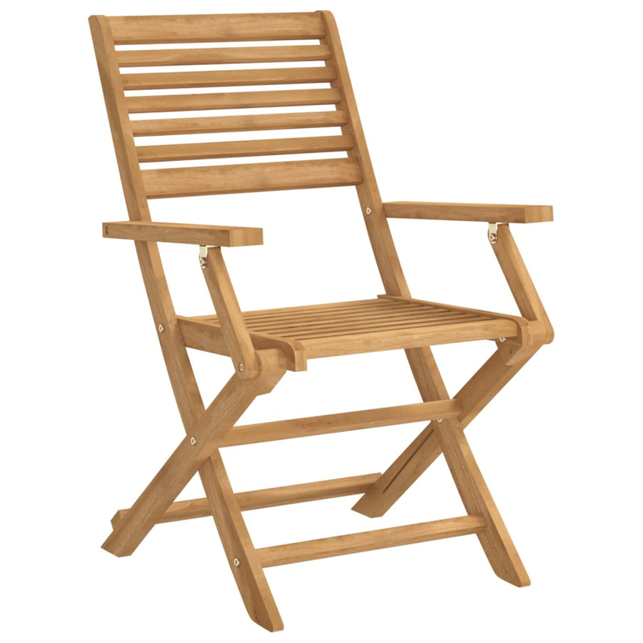 Tuinstoelen 2 St Inklapbaar 54,5X61,5X86,5 Cm Acaciahout