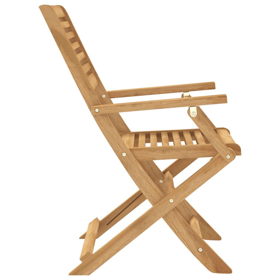 Tuinstoelen 2 St Inklapbaar 54,5X61,5X86,5 Cm Acaciahout