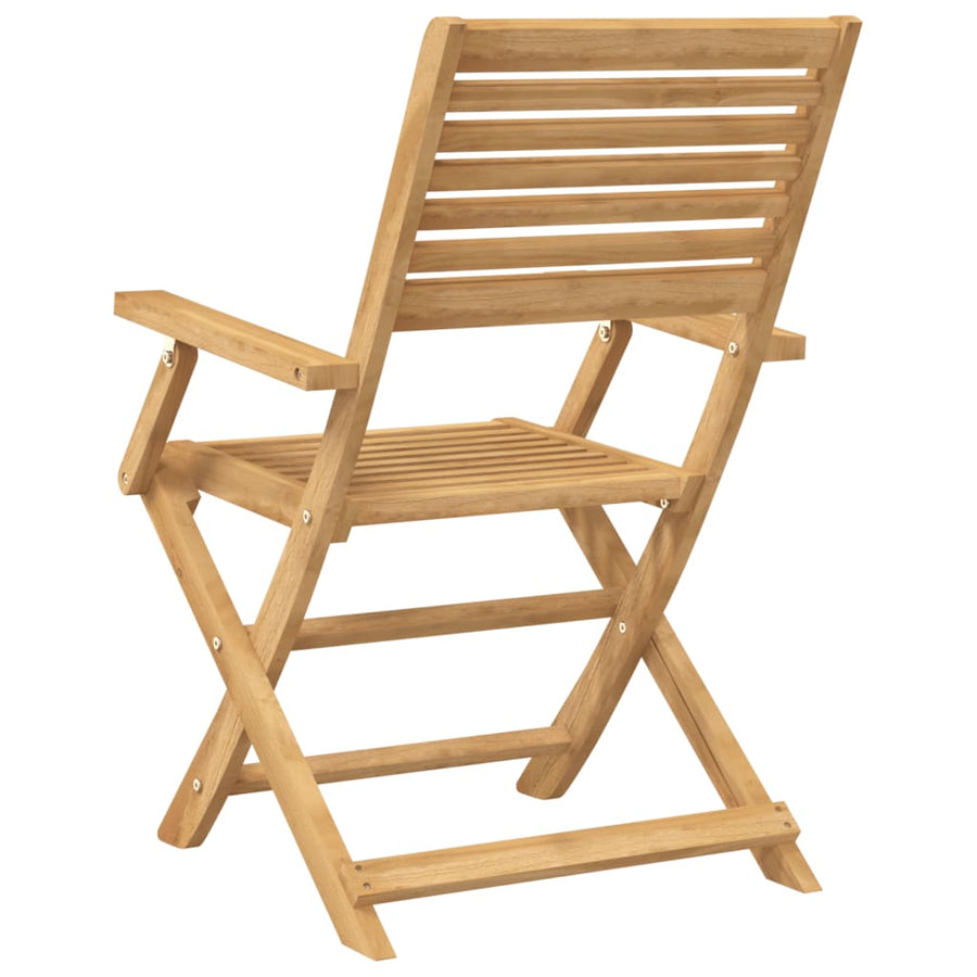 Tuinstoelen 2 St Inklapbaar 54,5X61,5X86,5 Cm Acaciahout