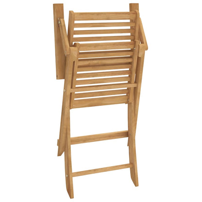 Tuinstoelen 2 St Inklapbaar 54,5X61,5X86,5 Cm Acaciahout