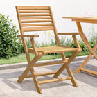 Garden chairs 2 pcs foldable 54.5x61.5x86.5 cm acacia wood