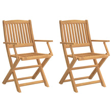 Tuinstoelen 2 St Inklapbaar 58X54,5X90 Cm Massief Acaciahout