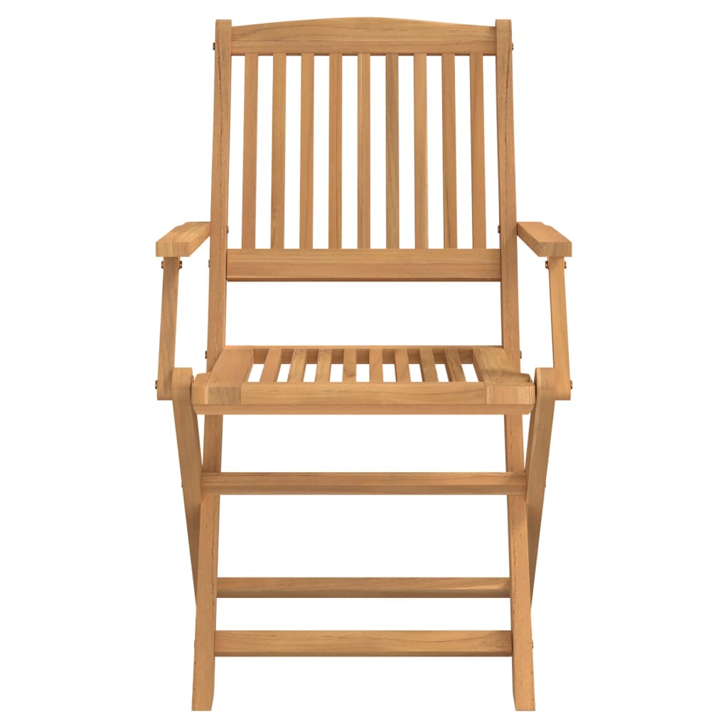 Tuinstoelen 2 St Inklapbaar 58X54,5X90 Cm Massief Acaciahout