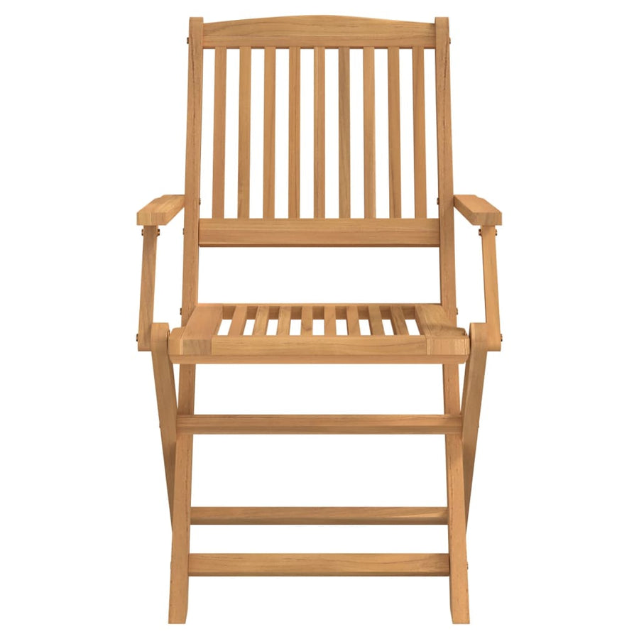Tuinstoelen 2 St Inklapbaar 58X54,5X90 Cm Massief Acaciahout