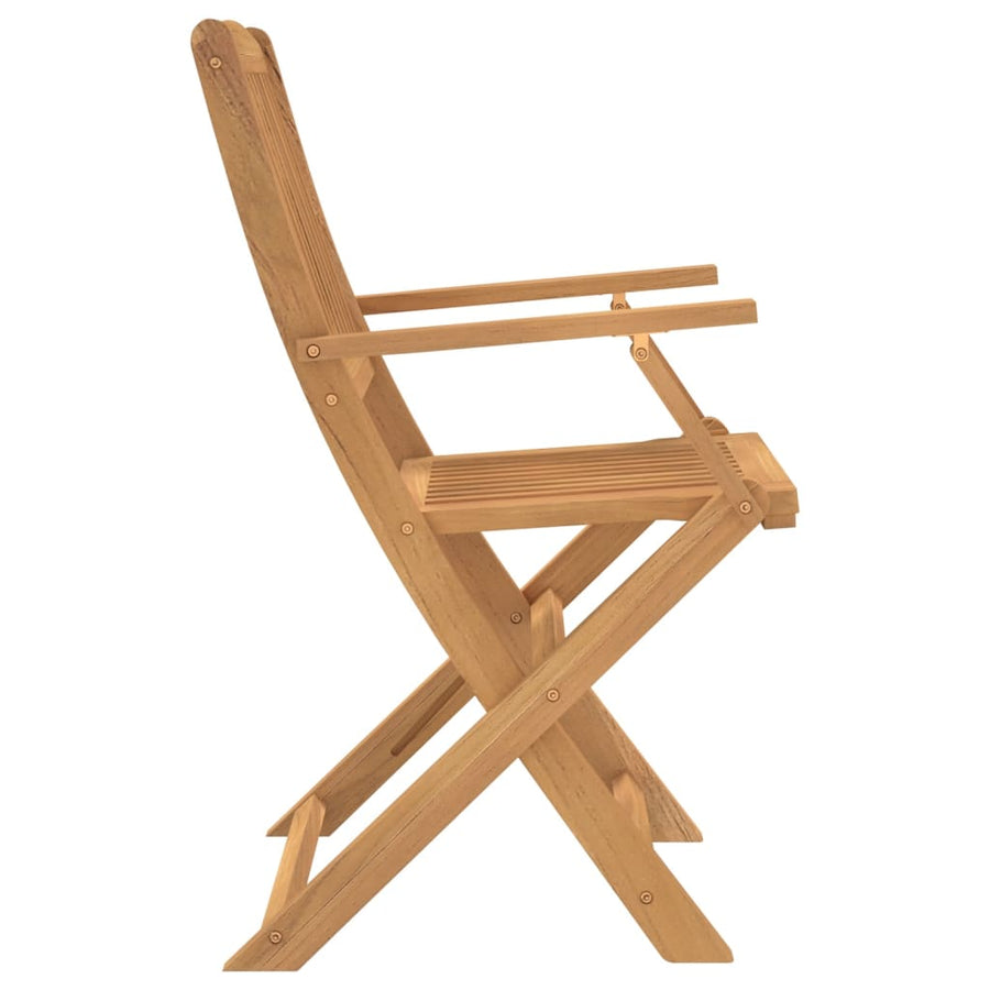 Tuinstoelen 2 St Inklapbaar 58X54,5X90 Cm Massief Acaciahout