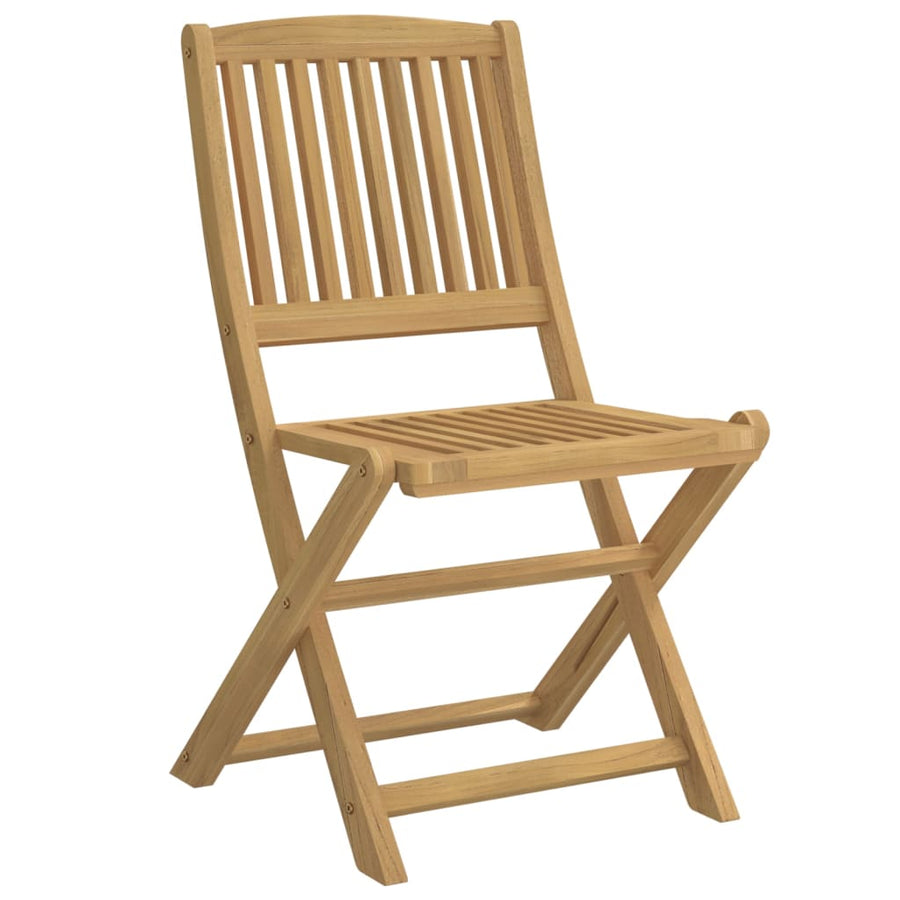 Tuinstoelen 2 st inklapbaar 57x48,5x90 cm massief acaciahout