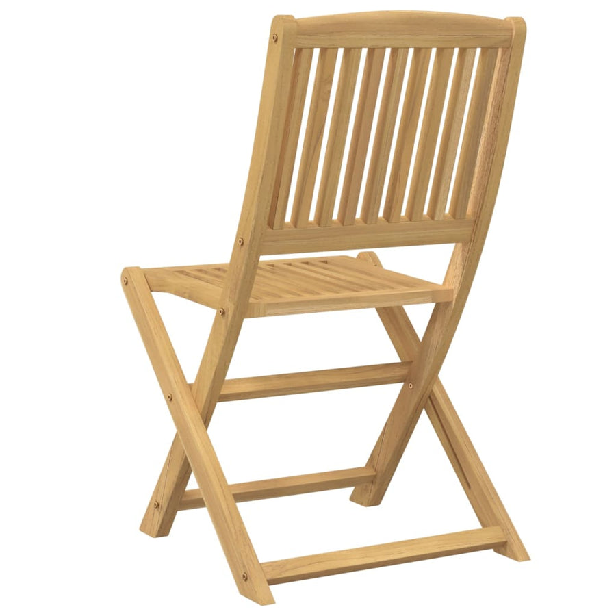 Tuinstoelen 2 st inklapbaar 57x48,5x90 cm massief acaciahout