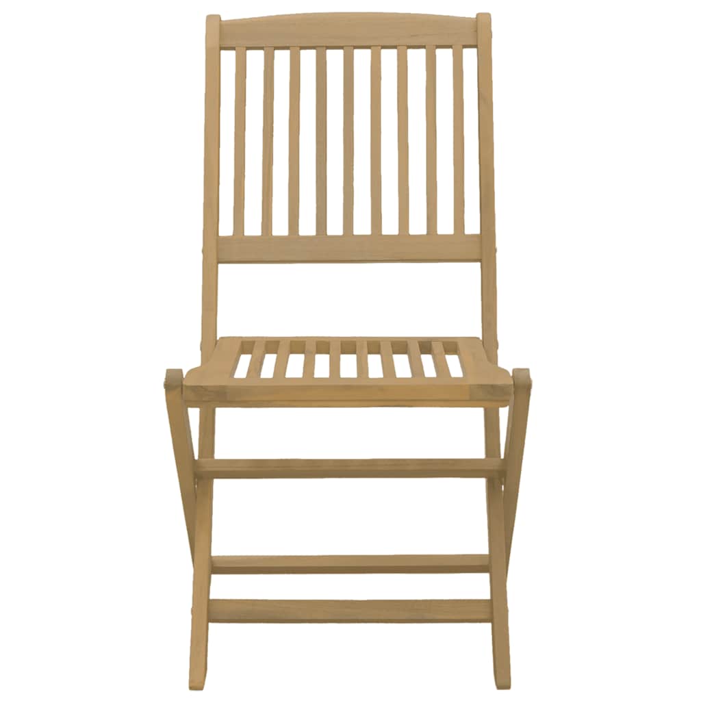 Tuinstoelen Inklapbaar 57X49X90 Cm Massief Acaciahout 4