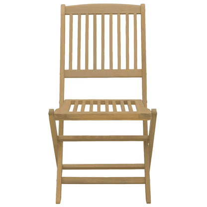 Tuinstoelen Inklapbaar 57X49X90 Cm Massief Acaciahout 4