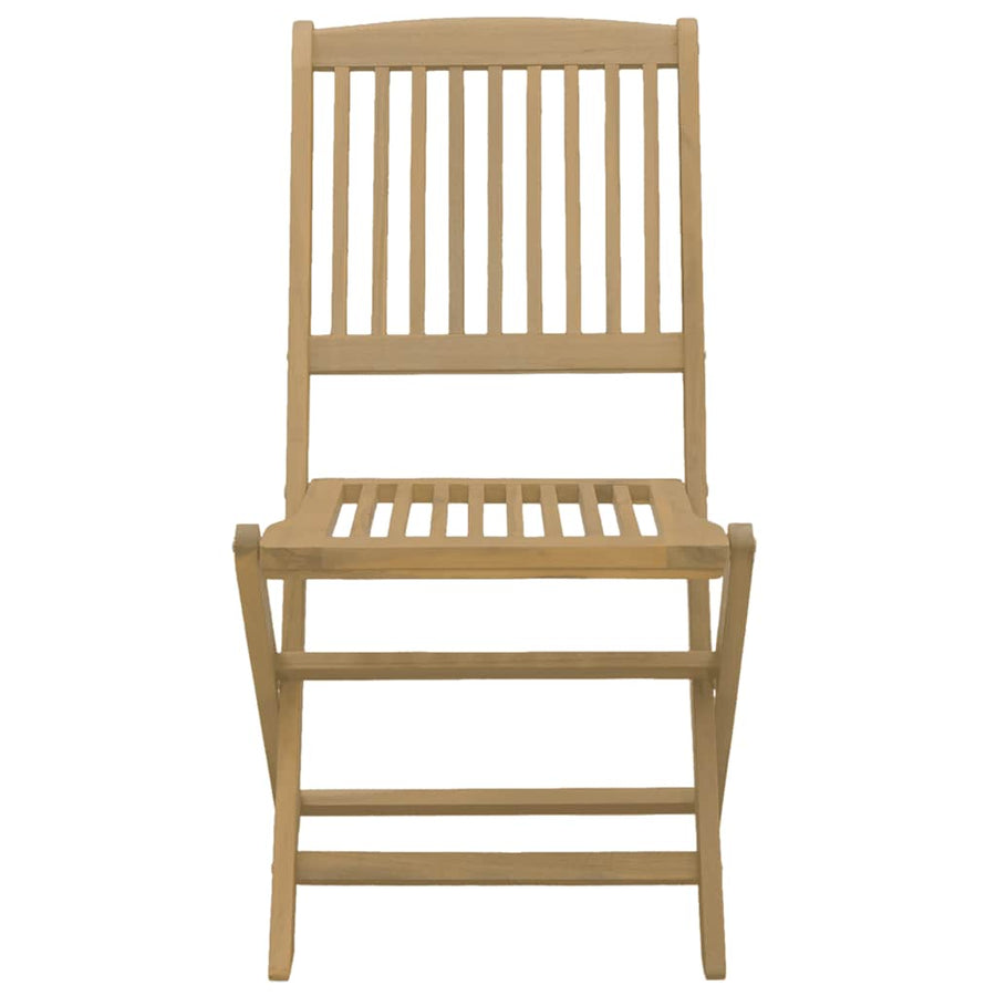 Tuinstoelen Inklapbaar 57X49X90 Cm Massief Acaciahout 4